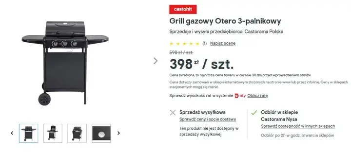 Najlepsze wyprzedaże grillów w Castorama – nie przegap okazji!