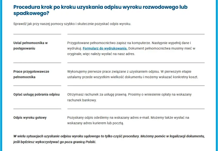 Jak uzyskać odpis wyroku sądu? Uniknij błędów i oszczędź czas!