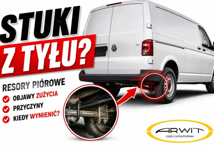 Stuki z tyłu? Sprawdź resor piórowy swojego auta. Objawy zużycia, przyczyny i kiedy wymienić.