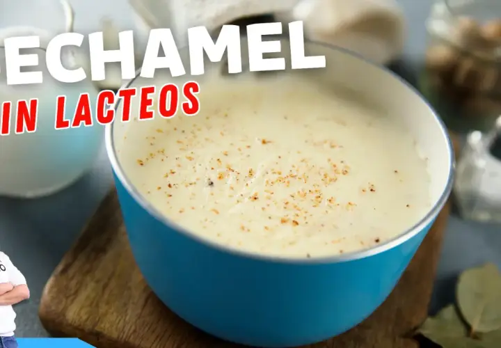 Bechamel sin lactosa, perfecta para tus recetas de lasaña. Cremosa y deliciosa, lista para usar.