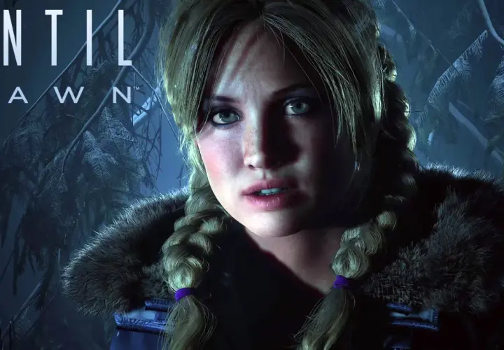 Dziewczyna z warkoczami w zimowym lesie, zapowiedź Until Dawn remake.