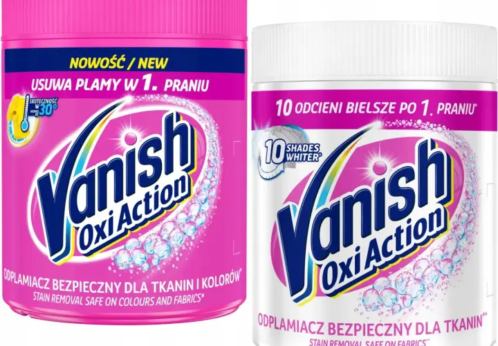 Ile kosztuje Vanish odplamiacz? Ceny i porównania w Polsce
