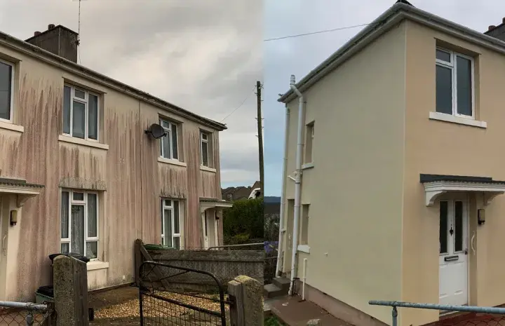 Zacieki na elewacji pod parapetem: Skuteczne metody usuwania