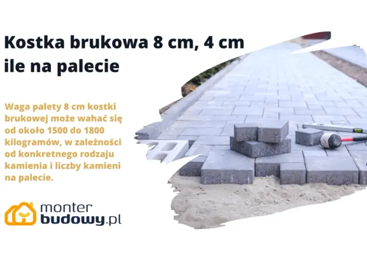 Ile m2 jest na palecie kostki brukowej? Sprawdź różnice w grubości