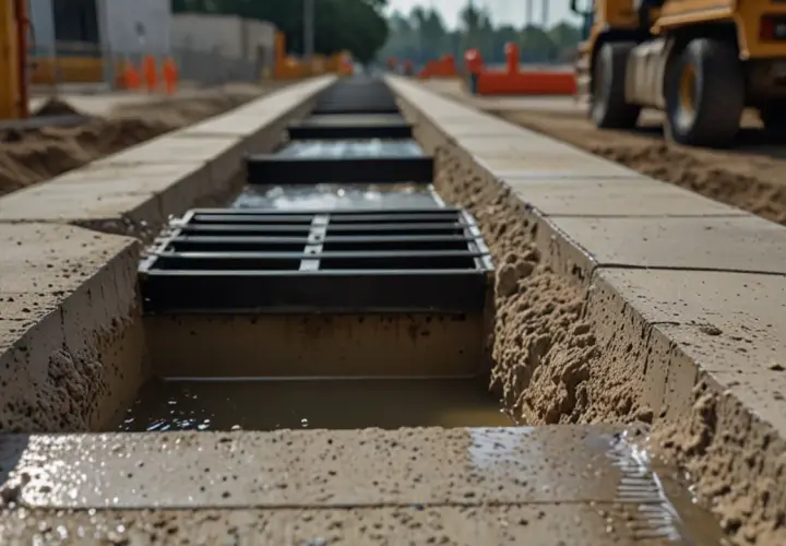 Betonowe rynny ściekowe: jak wybrać trwałe rozwiązania odwadniające?
