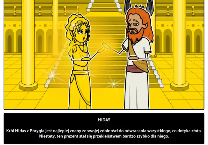 Midas i jego mit: jak chciwość prowadzi do zguby w mitologii greckiej