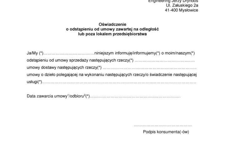 Jak napisać odstąpienie od umowy: 6 kluczowych elementów