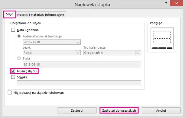 Jak ponumerować slajdy w PowerPoint - prosty sposób na profesjonalną prezentację