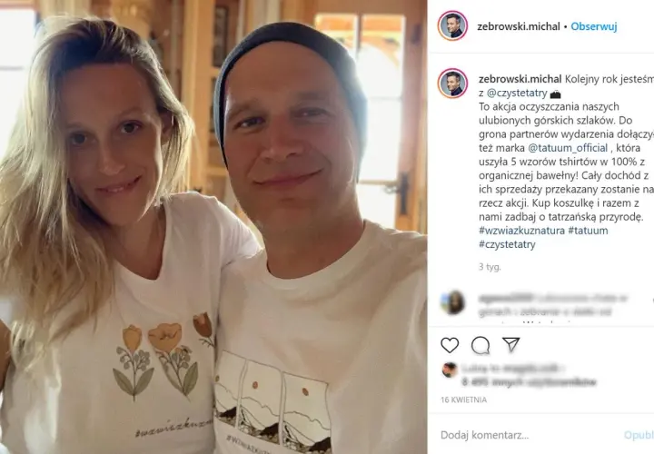 Kim naprawdę jest żona Żebrowskiego - wszystko o Aleksandrze Żebrowskiej