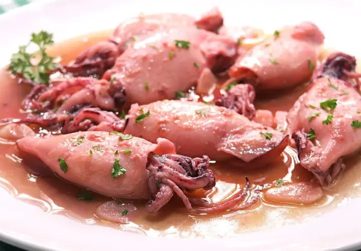 Receta fácil de calamar patagónico con ingredientes de Mercadona