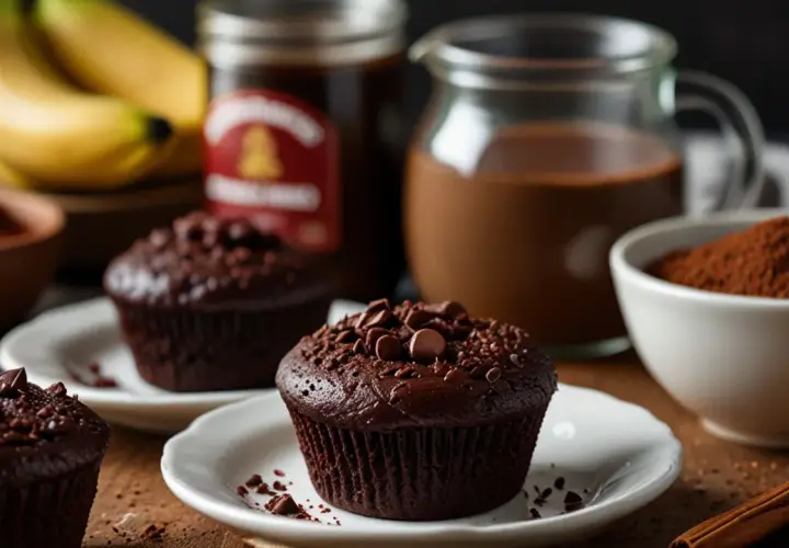 Babeczki brownie z fasoli: Zdrowy deser bez cukru i mąki