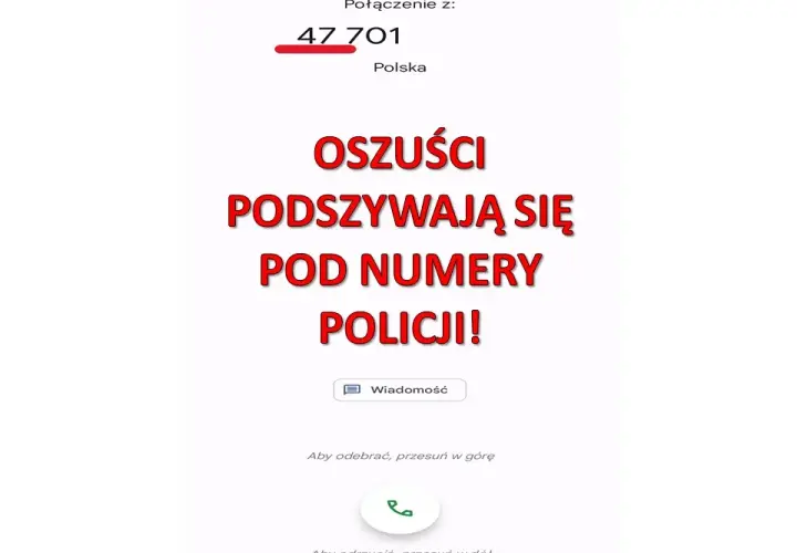 Rozpoznasz z jakiego numeru dzwoni policja - uniknij oszustwa telefonicznego