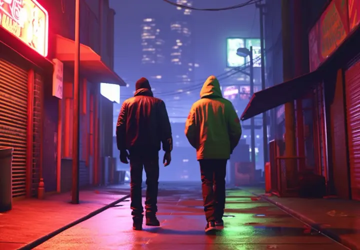 Zwiastun fanowskiej wersji GTA 6 w Grand Theft Auto V. Oryginalny efekt.
