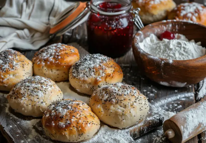 Rogaliki drożdżowe z 1kg mąki lub krucho-drożdżowe cuda - przepisy