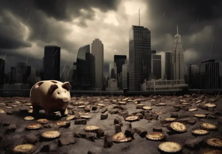 Ratowanie upadającego banku przez JPMorgan. Bolesny spadek zysków kwartalnych.