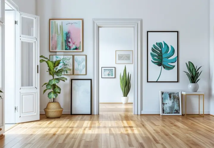 Aranżacja przedpokoju z obrazami: 5 inspirujących pomysłów