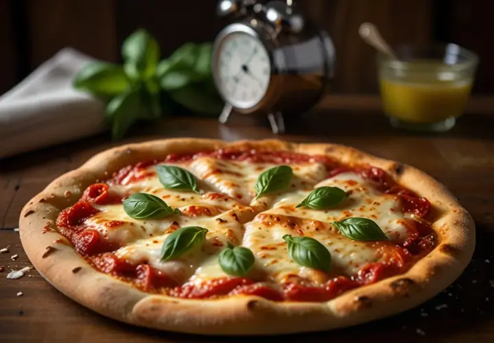 Szybka margherita: Klasyczna pizza na cienkim cieście w 30 minut