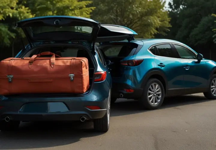 Który model Mazdy ma najbardziej pojemny bagażnik? 3 vs 6 vs CX-30