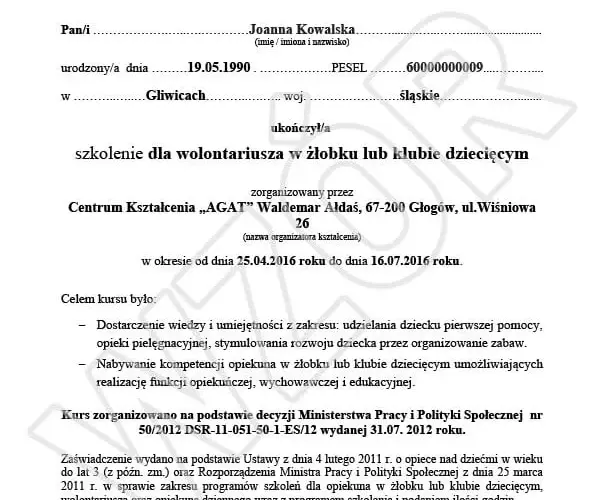 Jak napisać zaświadczenie o wolontariacie – wzór i przykłady do użycia
