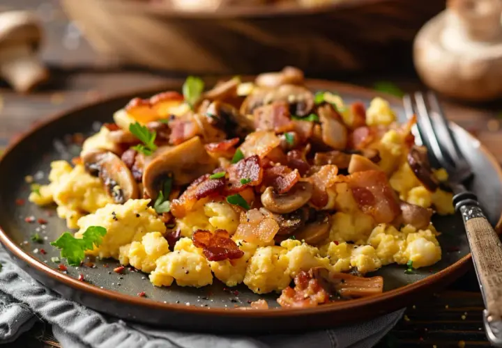 Jajecznica na boczku - ile kalorii ma popularne śniadanie?