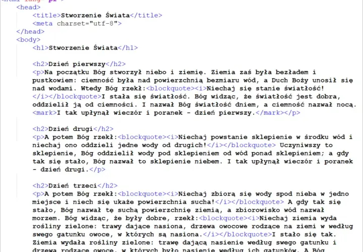 Jak napisać tekst w HTML: proste kroki i najlepsze praktyki dla początkujących