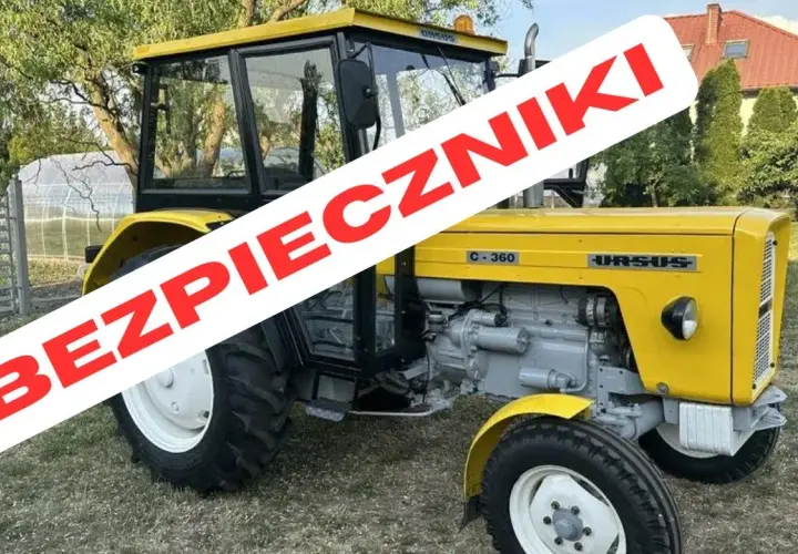 Bezpieczniki C-360: Uratuj traktor przed awarią elektryczną bez kosztownej naprawy
