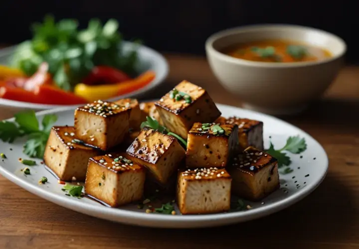 Marynowane tofu: Wegańska przekąska z wyjątkowym smakiem