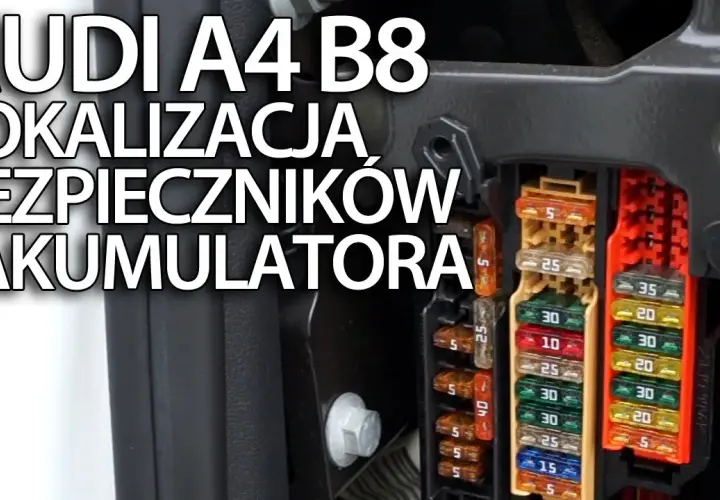 Gdzie są bezpieczniki w Audi A4 B7? Sprawdź lokalizację i uniknij problemów!