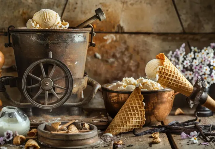 Smaki dzieciństwa: przepis na domowe lody z maszynki - krok po kroku