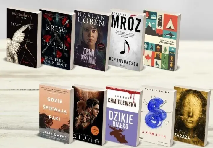 Najlepsze polecane książki z różnych gatunków literackich - poznaj je