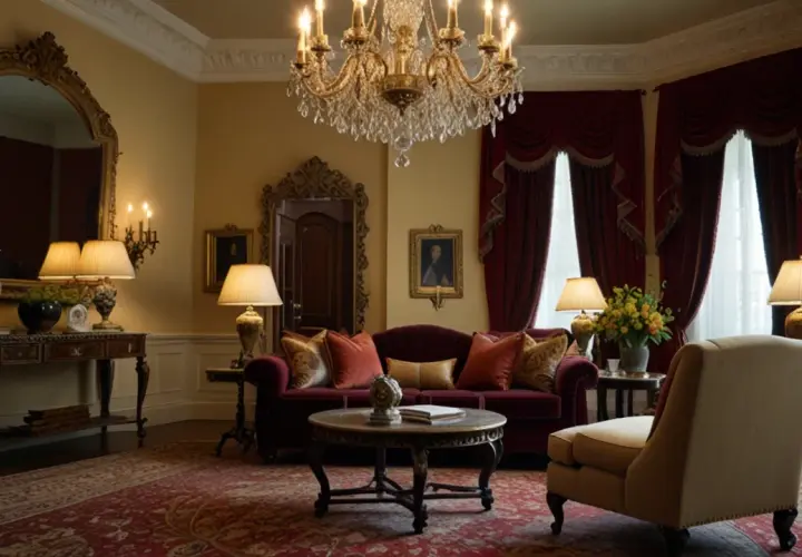 Klasyczny salon - elegancja w każdym szczególe wnętrza, sprawdź to!