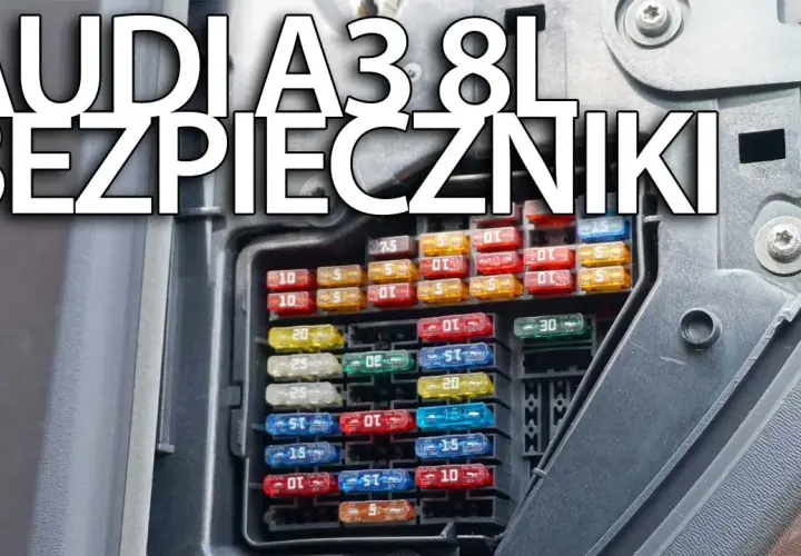 Gdzie są bezpieczniki Audi A3 8P? Oto miejsca, które musisz znać