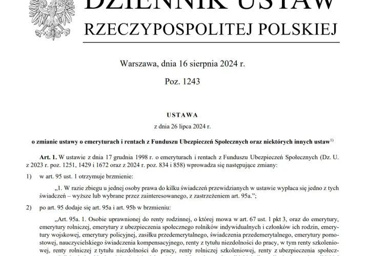 Renta wdowia projekt ustawy - co musisz wiedzieć o zmianach?