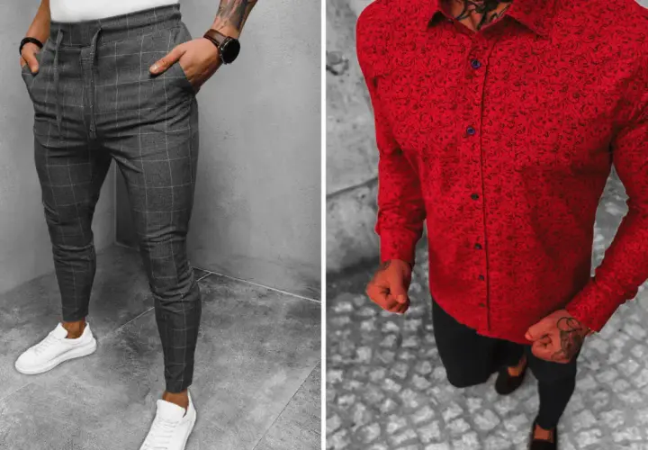 Szare spodnie w kratę: 10 stylizacji dla mężczyzn na każdą okazję