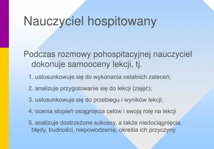 Hospitacja nauczyciela wspomagającego - jak przebiega i co musisz wiedzieć