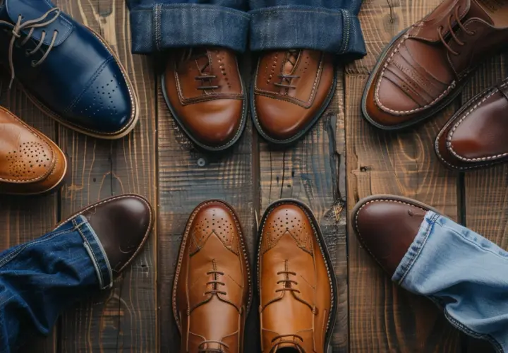 Kombinacje butów do marynarki i jeansów - pomysły na elegancki look.