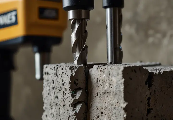 SDS Plus: System mocowania wierteł do prac w betonie