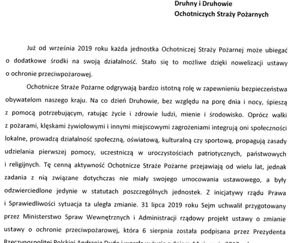 Jak napisać wniosek o dofinansowanie OSP, aby nie popełnić błędów