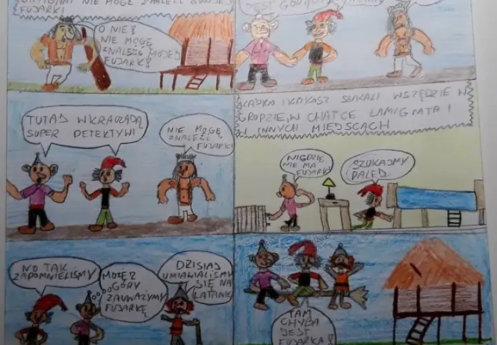 Jak narysować komiks do szkoły Kajko i Kokosz – proste kroki i porady