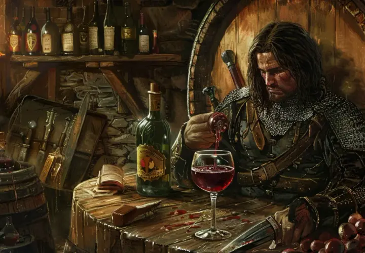 Wino w świecie Wiedźmina: Jakie trunki preferuje Geralt z Rivii?