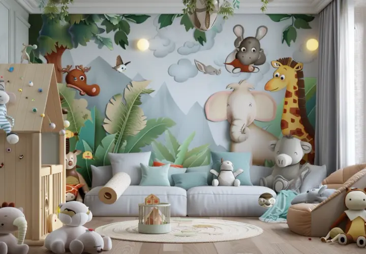 Dekoracje ścienne pokoju dziecka: 6 inspirujących pomysłów