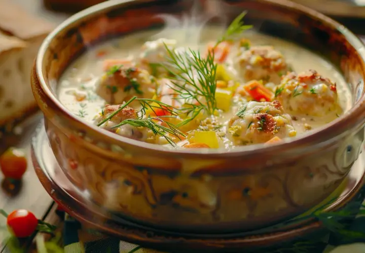 Zupa z klopsikami - porowa, jarzynowa lub koperkowa - przepisy