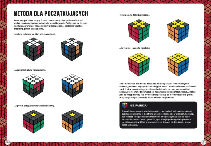Instrukcja jak ułożyć kostkę rubika – proste kroki, które działają