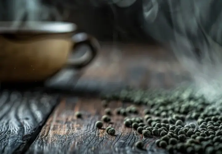 Herbata Gunpowder: Zielona herbata w kulkach o intensywnym smaku