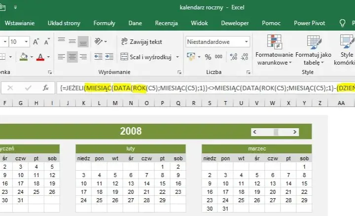 Prosty sposób jak wstawić kalendarz do komórki w excelu - praktyczny tutorial