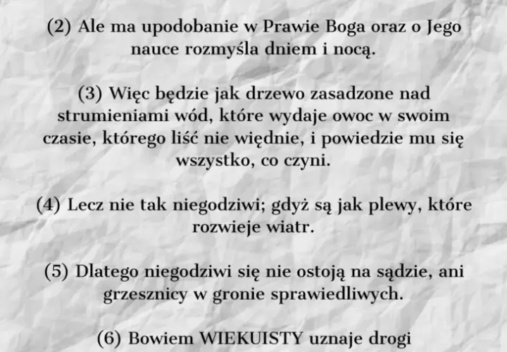 Psalmy w Biblii: znaczenie, historia powstania i tajemnice autorstwa