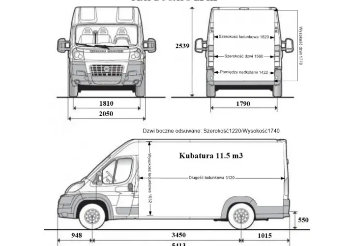Porównaj Wymiary Samochodu Dostawczego i Busa - Znajdź Optymalne Rozmiary dla Twojej Firmy