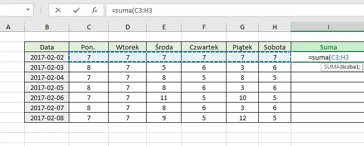 Jak sumować co n-tą komórkę w Excelu? Proste metody i triki