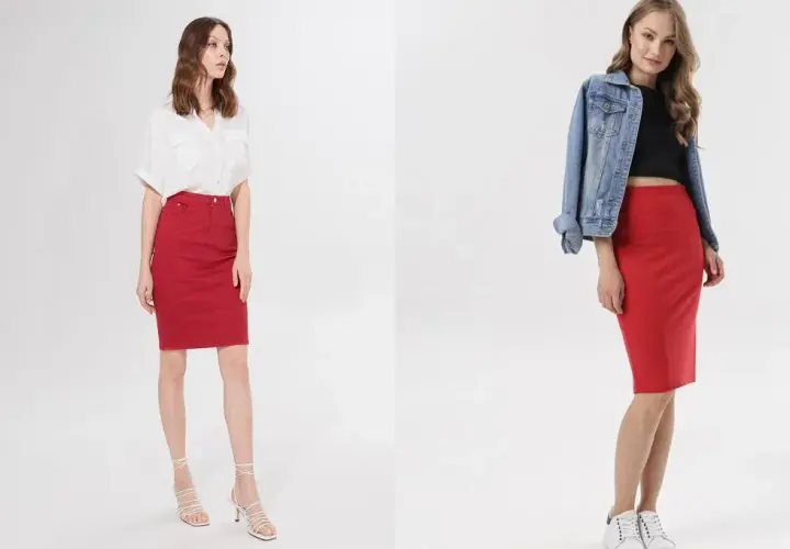 Czerwona spódnica z czym nosić? Modne stylizacje na każdą okazję