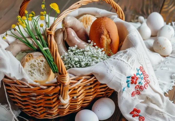Co włożyć do koszyka wielkanocnego? Lista wszystkich rzeczy